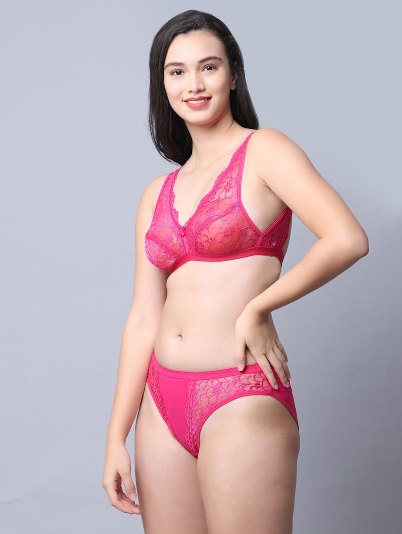 gracit women's bra and panty set - 19625821 - Standard Image - 2