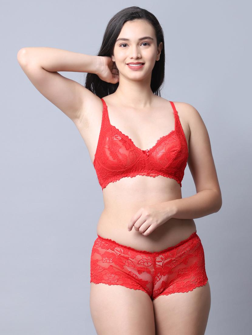 gracit women's bra and panty set combo - 19625839 - Standard Image - 2