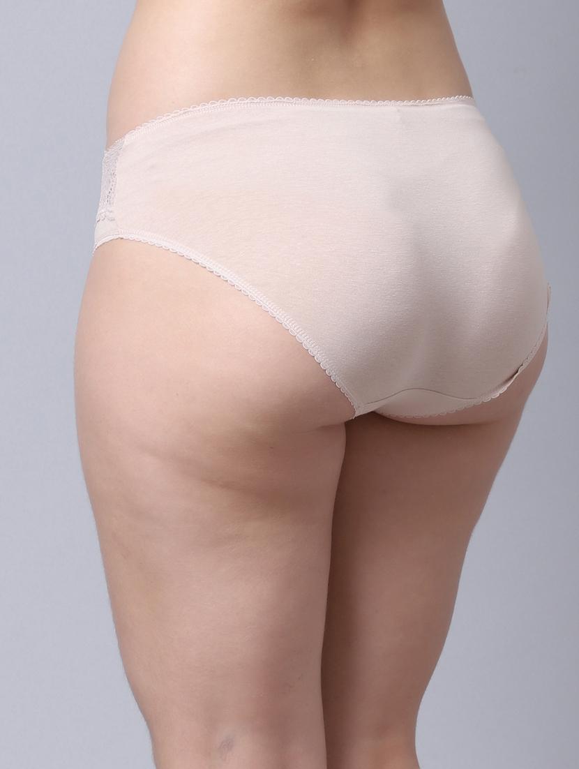 beige cotton hipster panty - 19625866 - Standard Image - 2