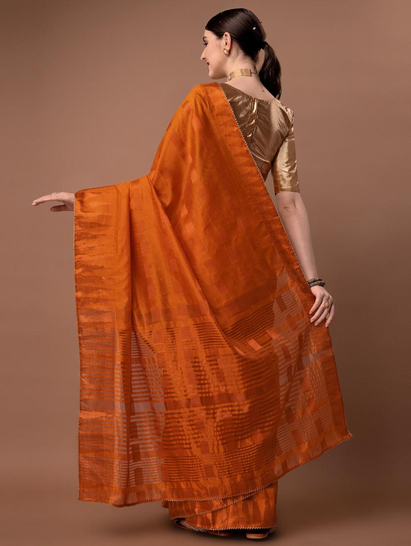 solid with borders handloom saree - 19626264 - Standard Image - 2