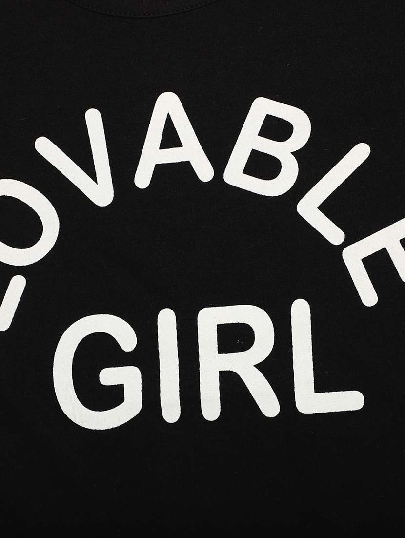 girls round neck short sleeves t-shirt dress - 19626580 -  Standard Image - 2