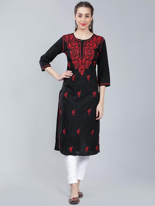 women's straight kurta - 19631875 -  Standard Image - 0