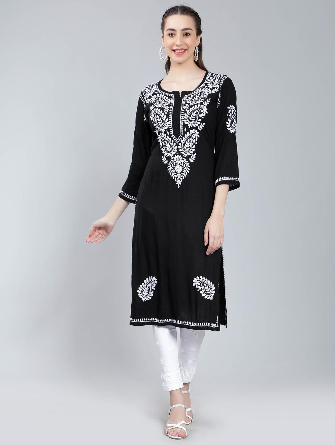 women's straight kurta - 19631898 - Zoom Image - 0