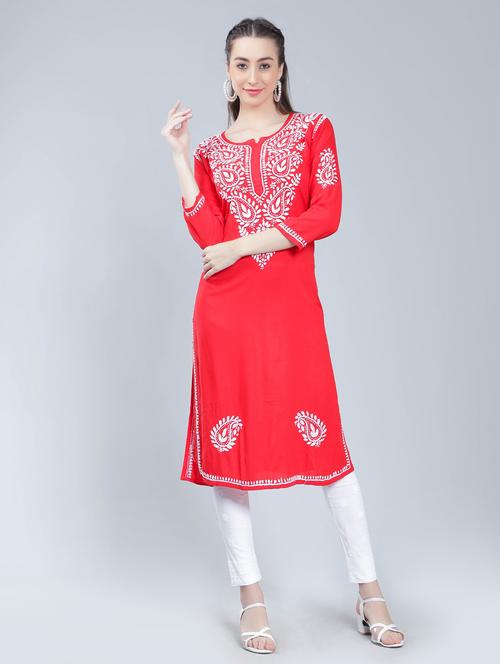 women's straight kurta - 19631899 - Standard Image - 0