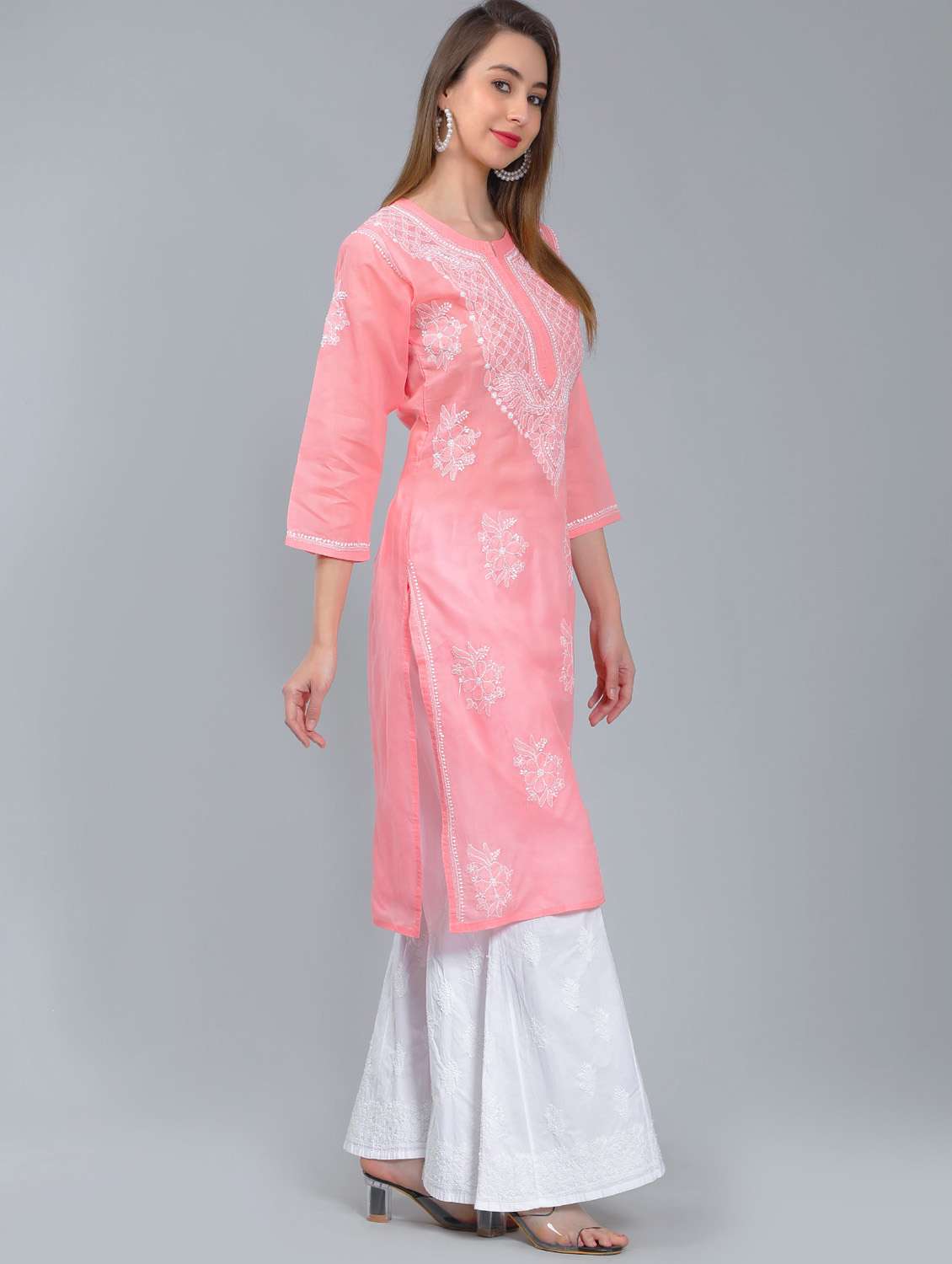 women's straight kurta - 19631907 -  Standard Image - 2