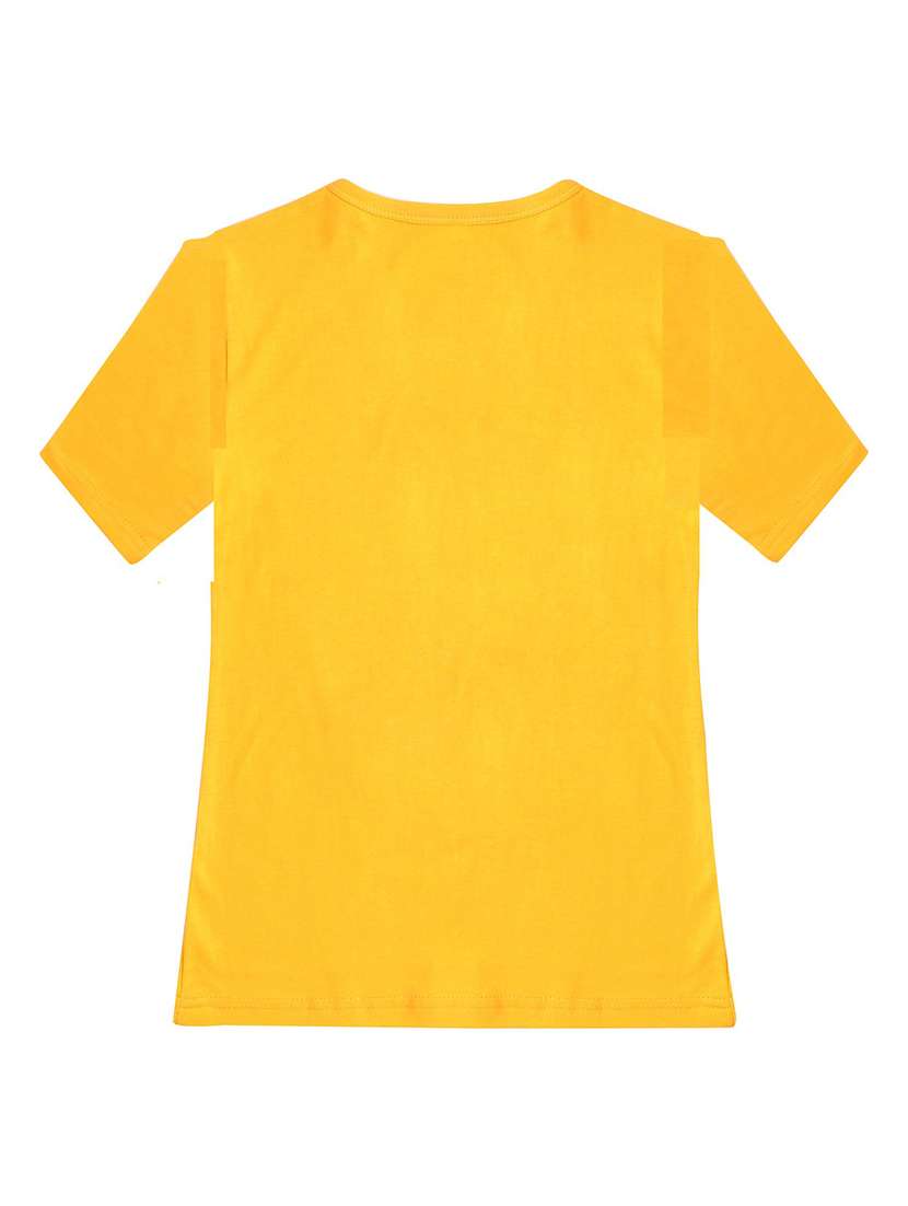 girls pack of 2 printed regular tees - 19635325 -  Standard Image - 2