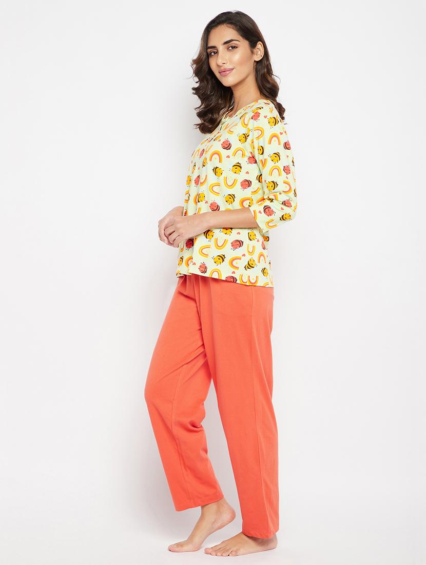 honey bee pyjama set nightwear set - 19637978 - Standard Image - 2