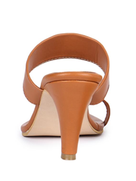 tan synthetic slip on sandals - 19643530 - Standard Image - 2