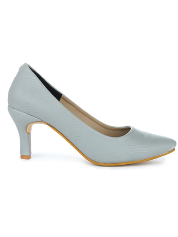 women solid slip on pump - 19643554 - Standard Image - 2
