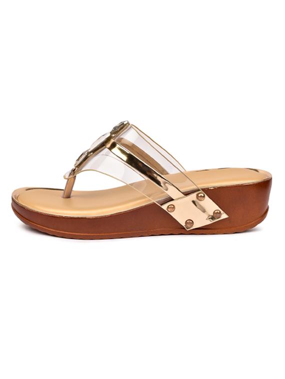 reezz's trendy collections of wedges sandal for women & girls. - 19643592 - Standard Image - 2