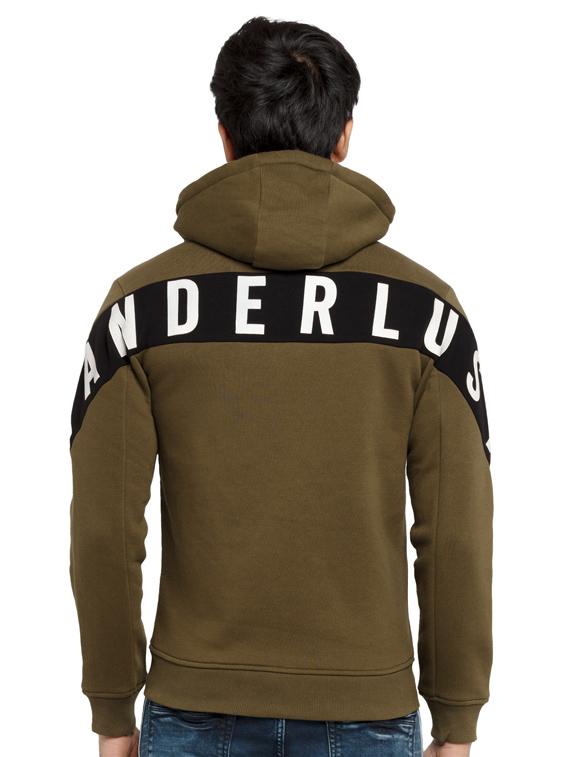 mens color block sweatshirt - 19643652 - Standard Image - 2