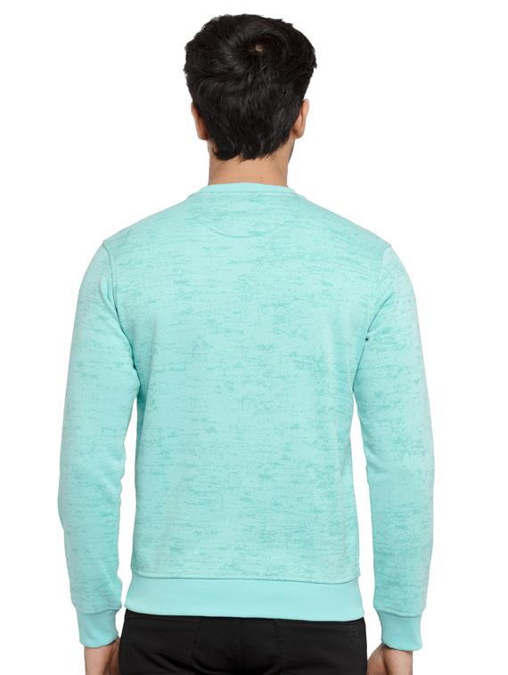 mens front print sweatshirt - 19643683 - Standard Image - 2