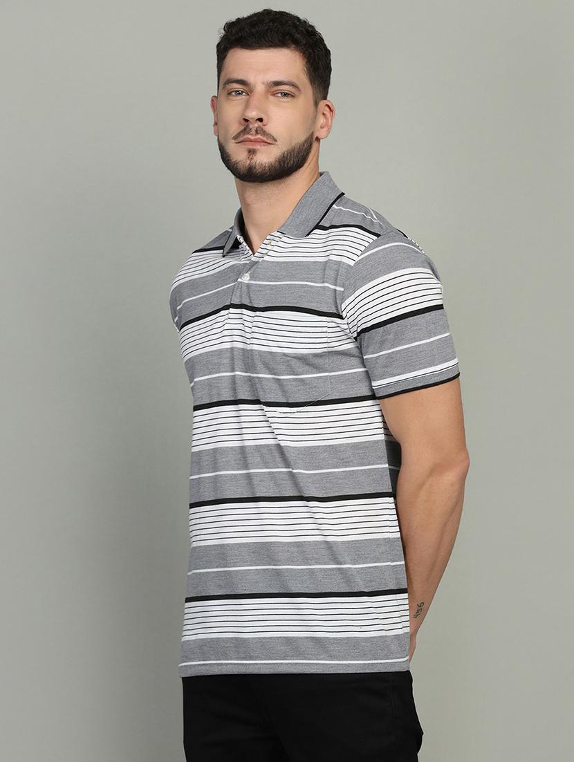 pack of 2 striped polo t-shirt - 19646371 - Standard Image - 2