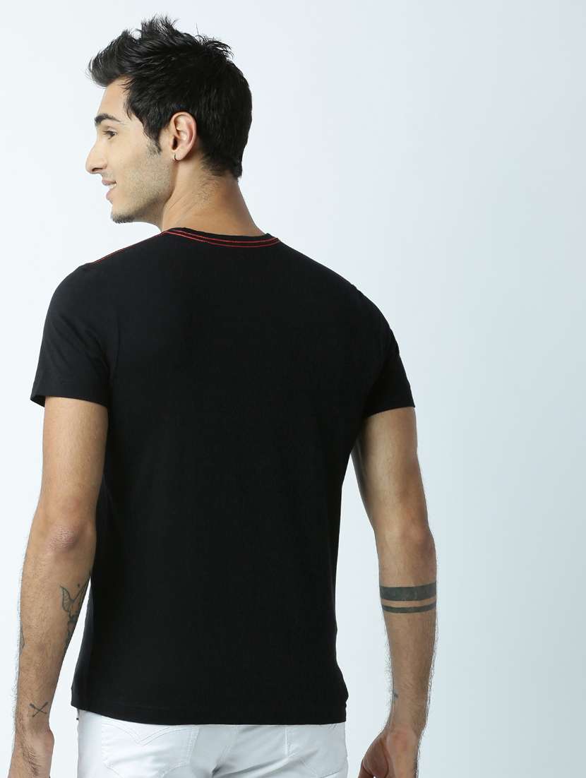 round neck printed regular t-shirt - 19649836 -  Standard Image - 2