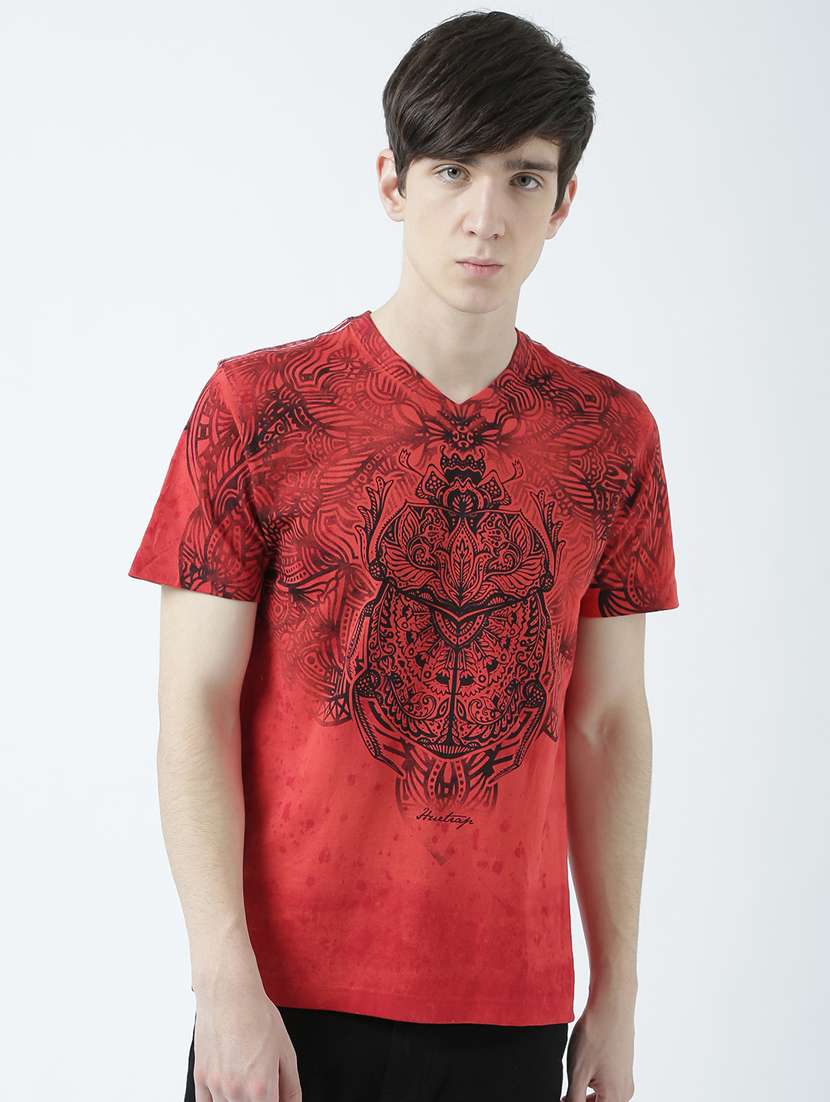 printed cotton regular t-shirt