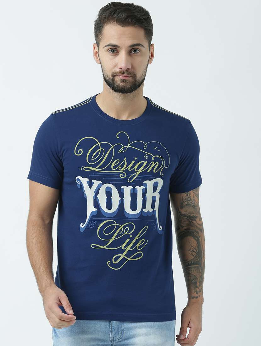 printed cotton regular t-shirt