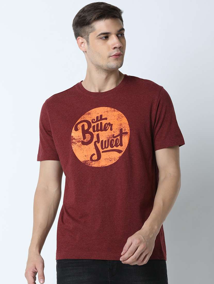 printed cotton regular t-shirt