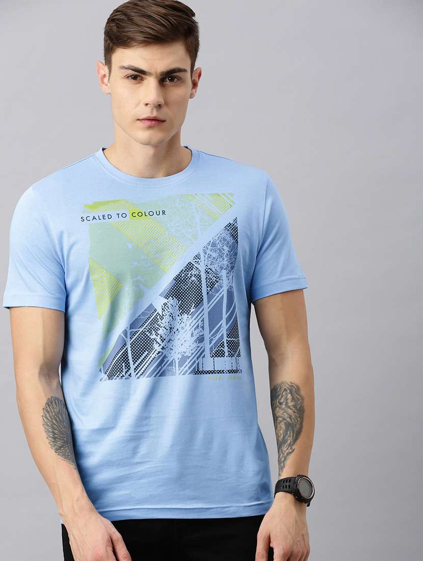 printed cotton regular t-shirt