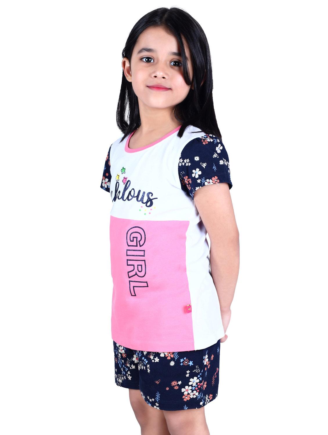 multi colored kids printed twin sets - 19656013 - Standard Image - 2