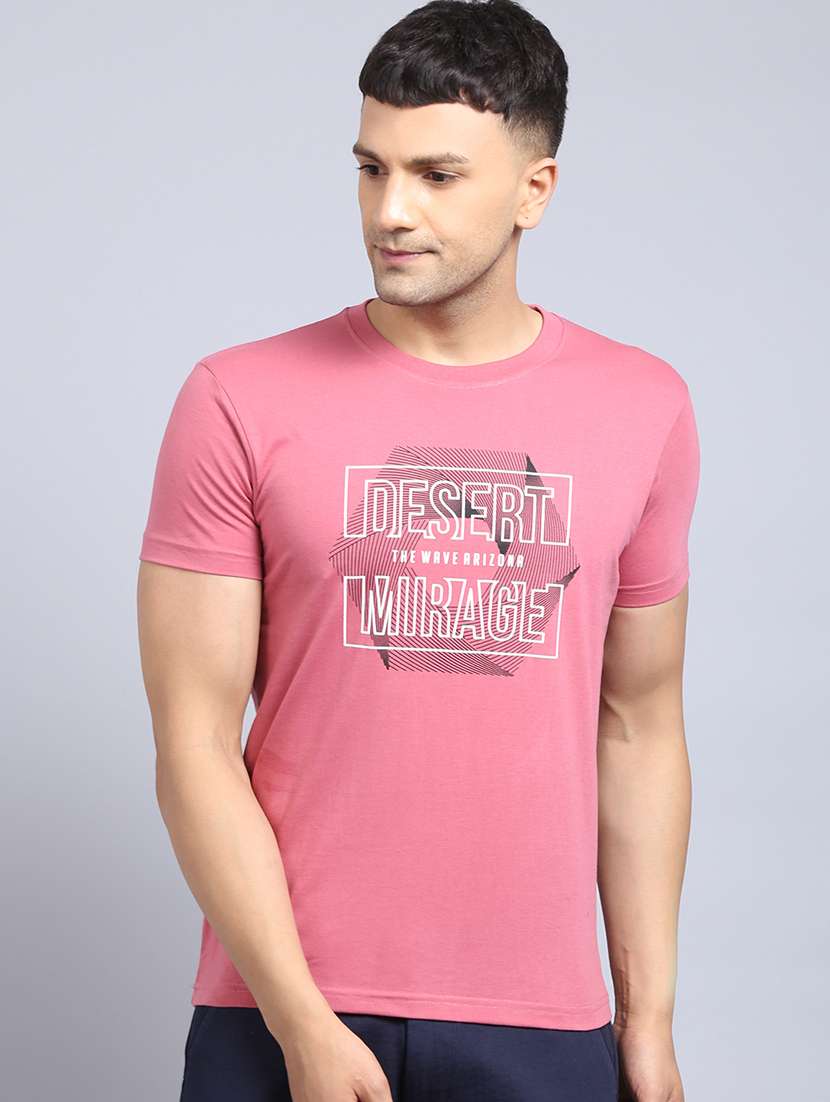 round neck printed regular t-shirt