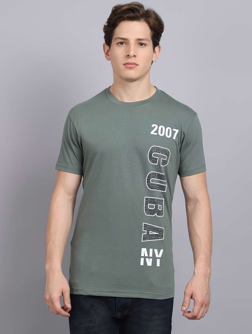 round neck printed regular t-shirt