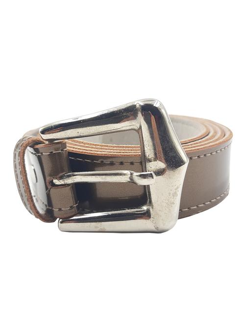 exotique bronze casual faux leather belt for women - 19657028 - Standard Image - 0