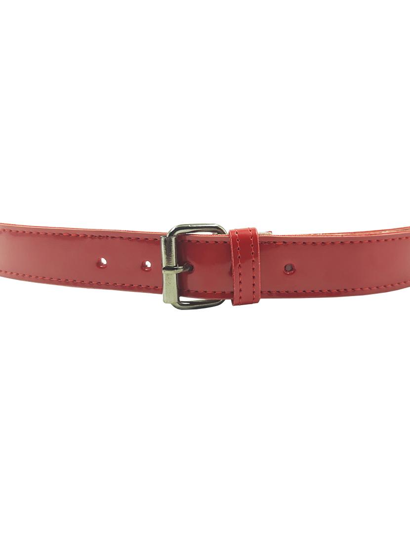 exotique red casual faux leather belt for women - 19657032 - Standard Image - 2
