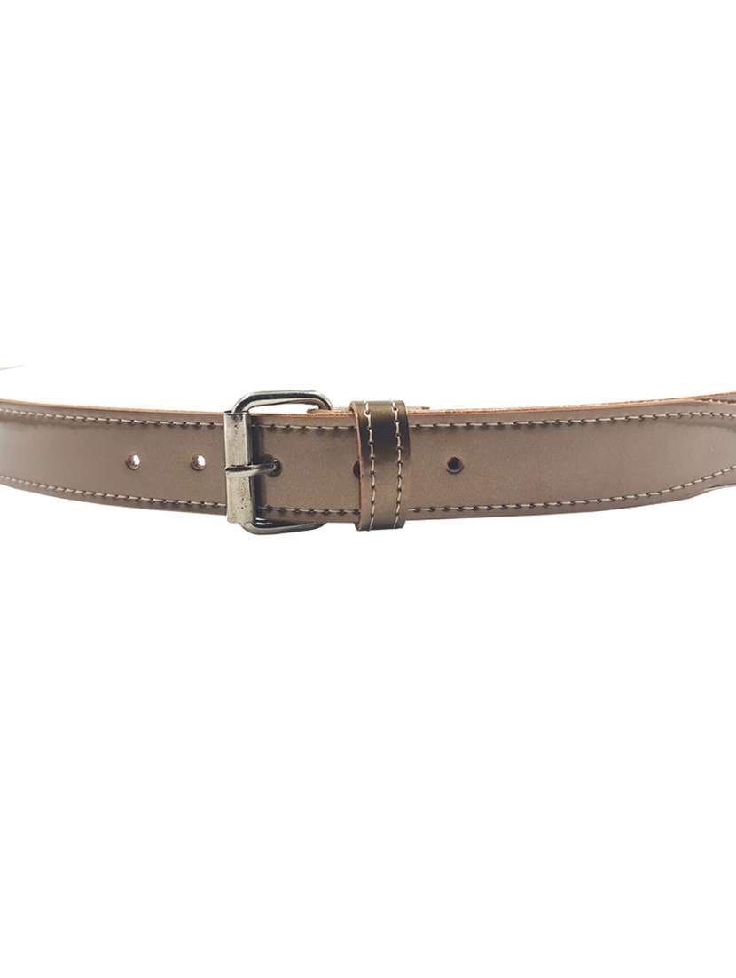 exotique bronze casual faux leather belt for women - 19657033 - Standard Image - 2