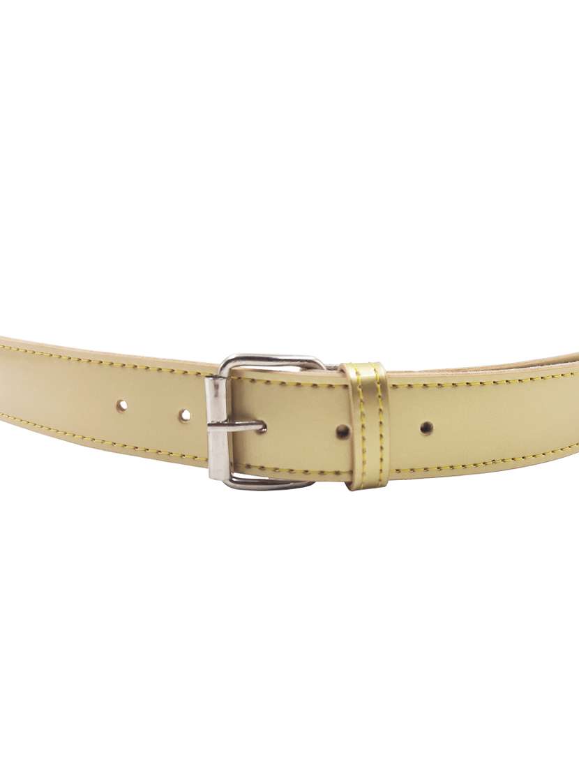 exotique yellow casual faux leather belt for women - 19657036 - Standard Image - 2
