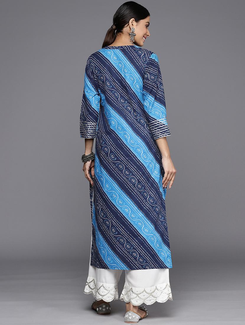 women's straight kurta - 19658017 - Standard Image - 2