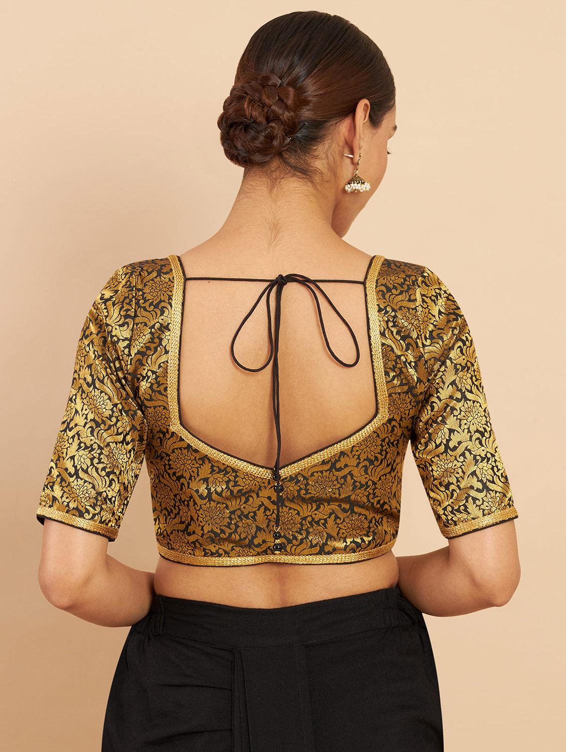 round neck regular blouse - 19658756 - Standard Image - 2