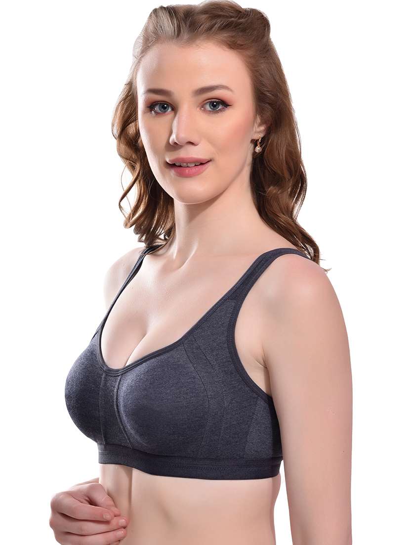 blue hosiery sports bra - 19660345 -  Standard Image - 2