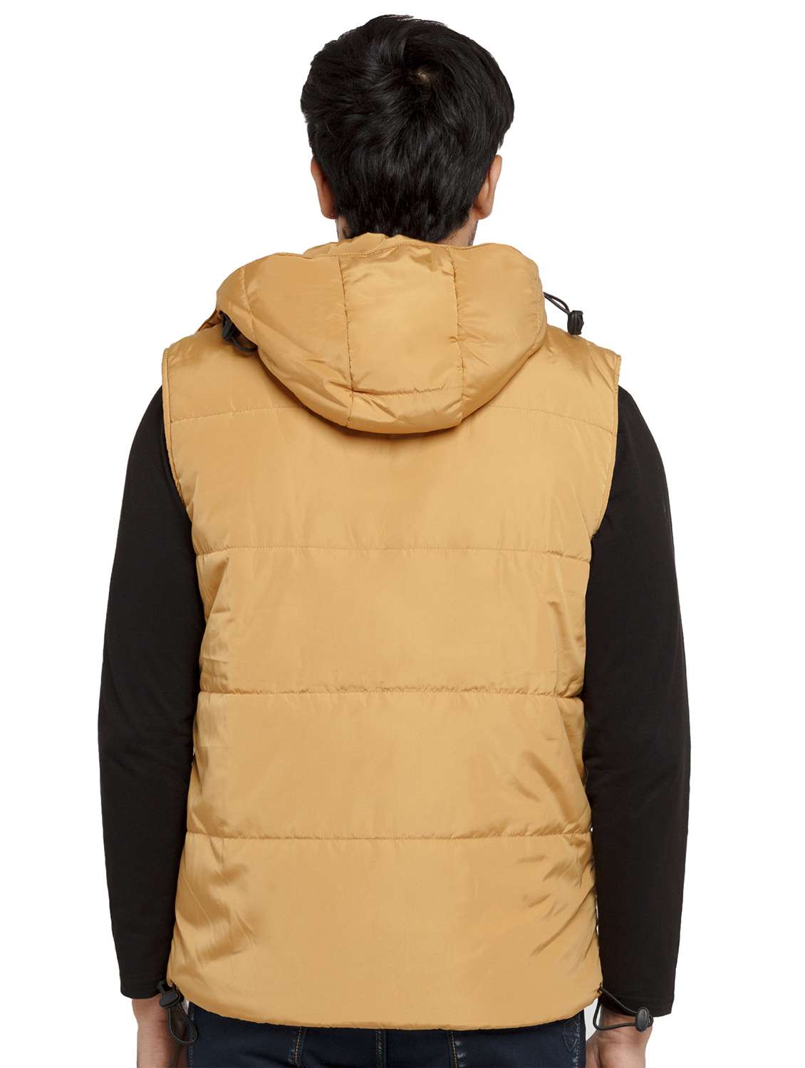 hooded solid quilted jacket - 19660575 -  Standard Image - 2