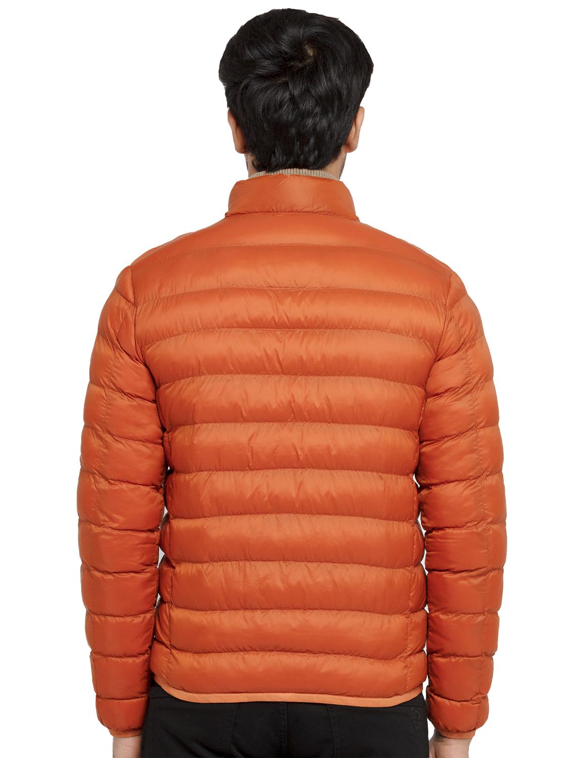 stand collar solid quilted jacket - 19660578 - Standard Image - 2