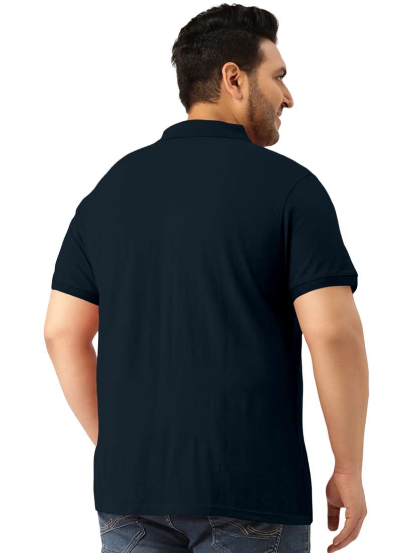 men pack of 2 multi colored solid regular fit polo t-shirt - 19662128 -  Standard Image - 2