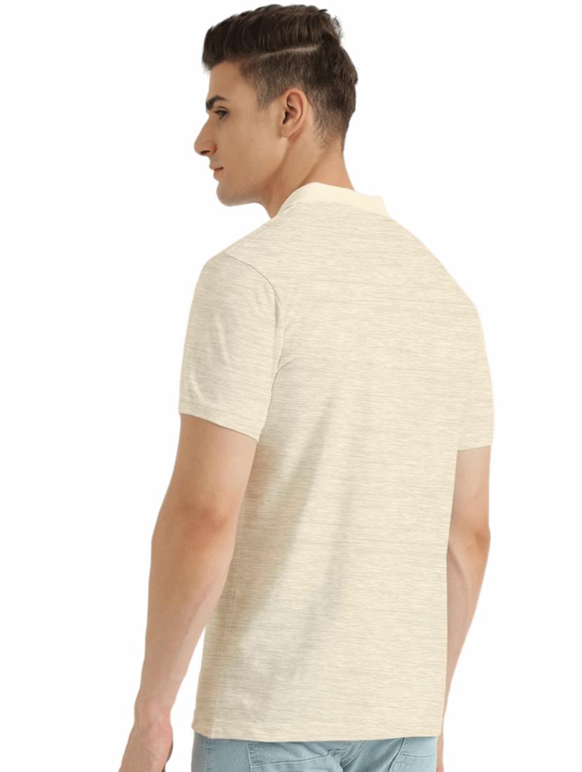 men polo neck solid t-shirt - 19662137 - Standard Image - 2