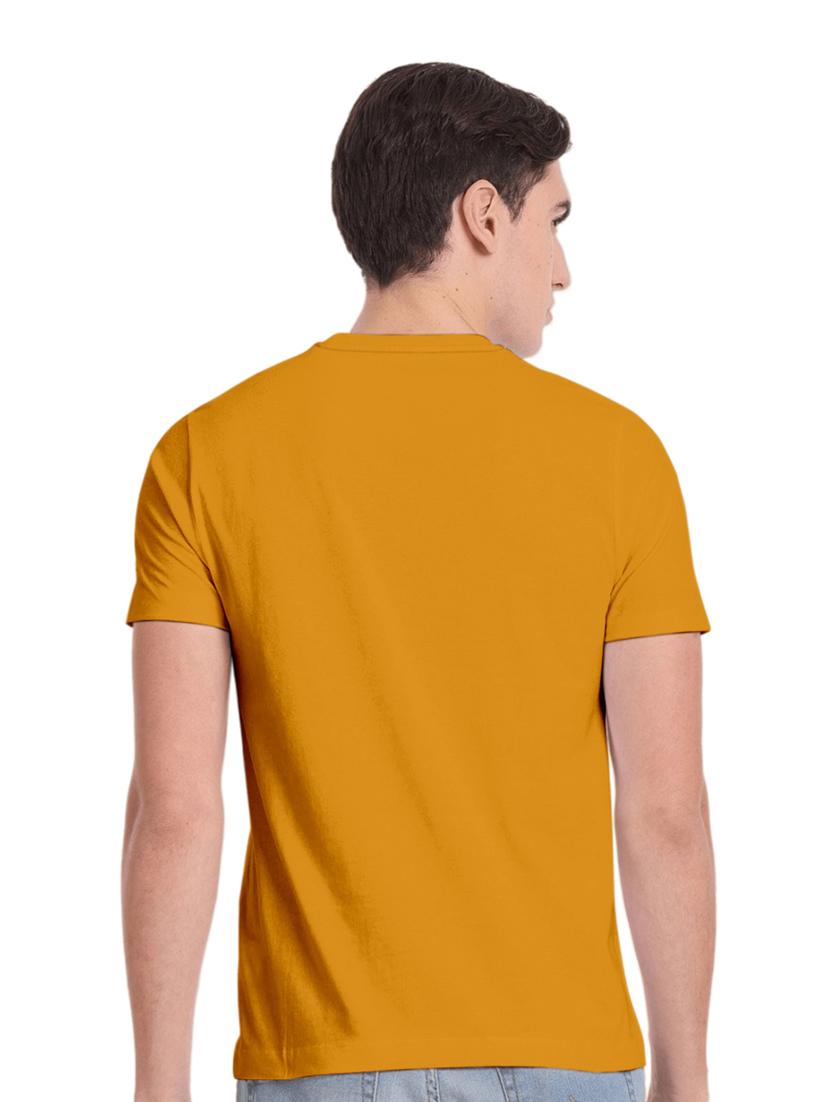 men crew neck colour block printed t-shirt - 19662156 - Standard Image - 2