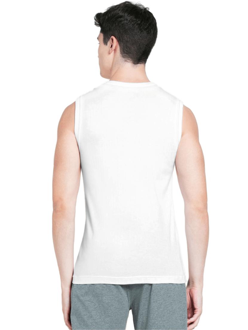 men round neck sleeveless vest - 19662162 - Standard Image - 2