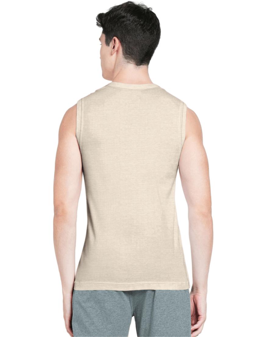men round neck sleeveless vest - 19662167 - Standard Image - 2