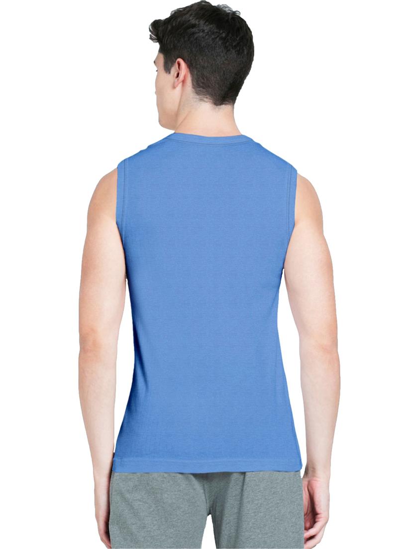 men round neck sleeveless vest - 19662168 - Standard Image - 2