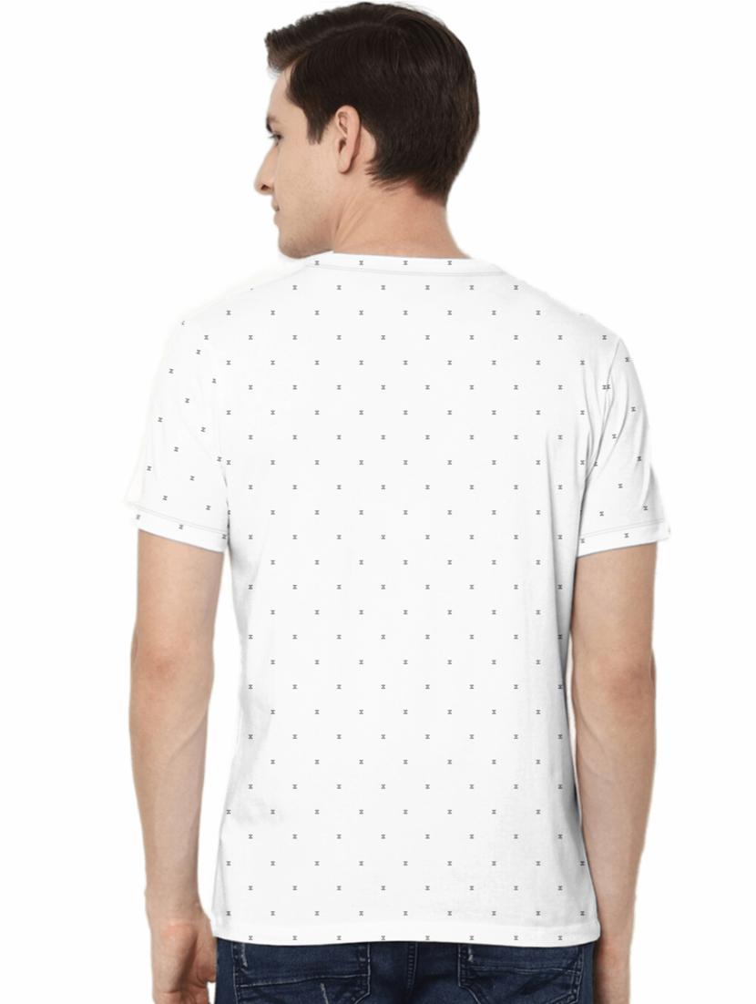printed cotton casual t-shirt - 19662182 - Standard Image - 2