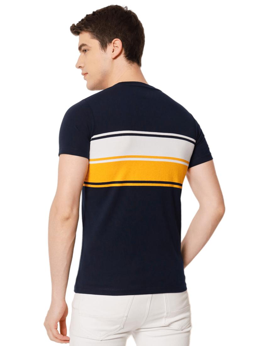 stripes cotton casual t-shirt - 19662208 - Standard Image - 2