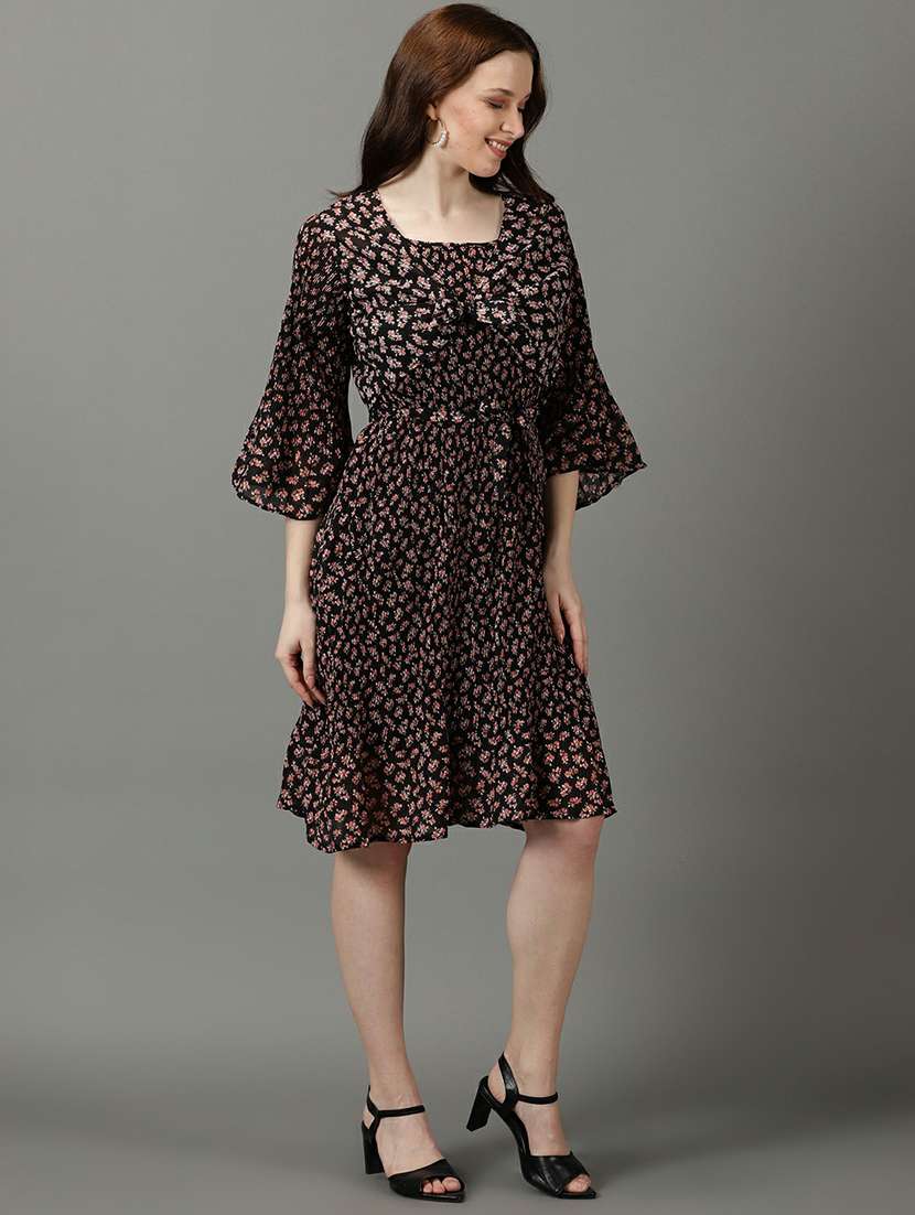 women's tiered dress floral dress - 19662545 -  Standard Image - 2