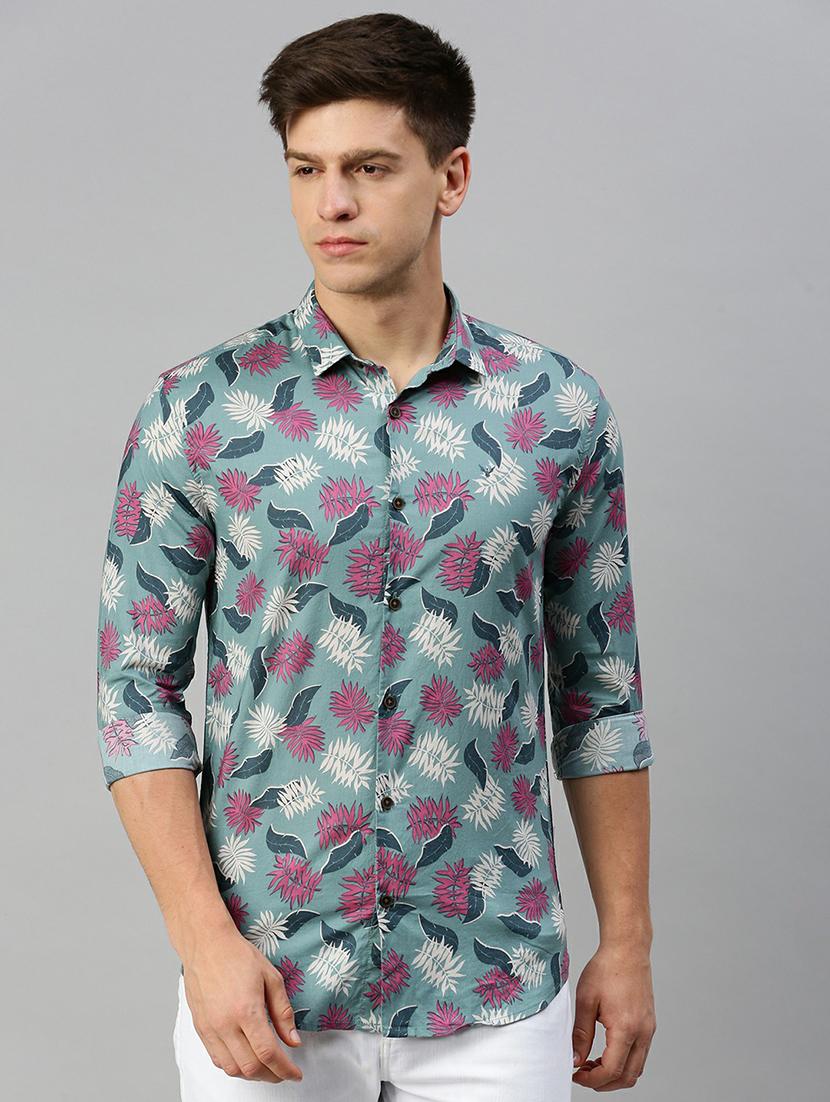 mens tropical casual shirt - 19662796 - Zoom Image - 0
