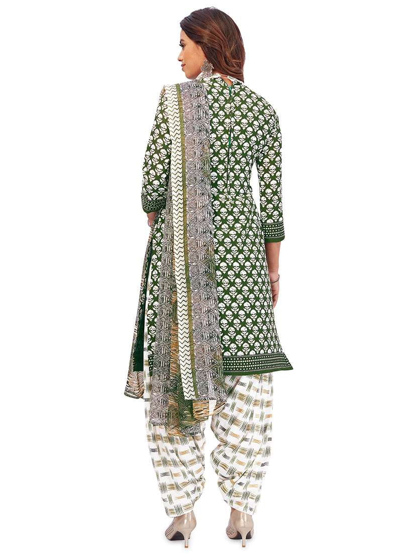 printed unstitched patiyala suit set - 19664831 -  Standard Image - 2