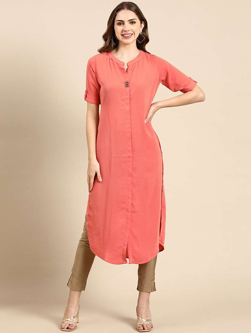 women's front slit kurta