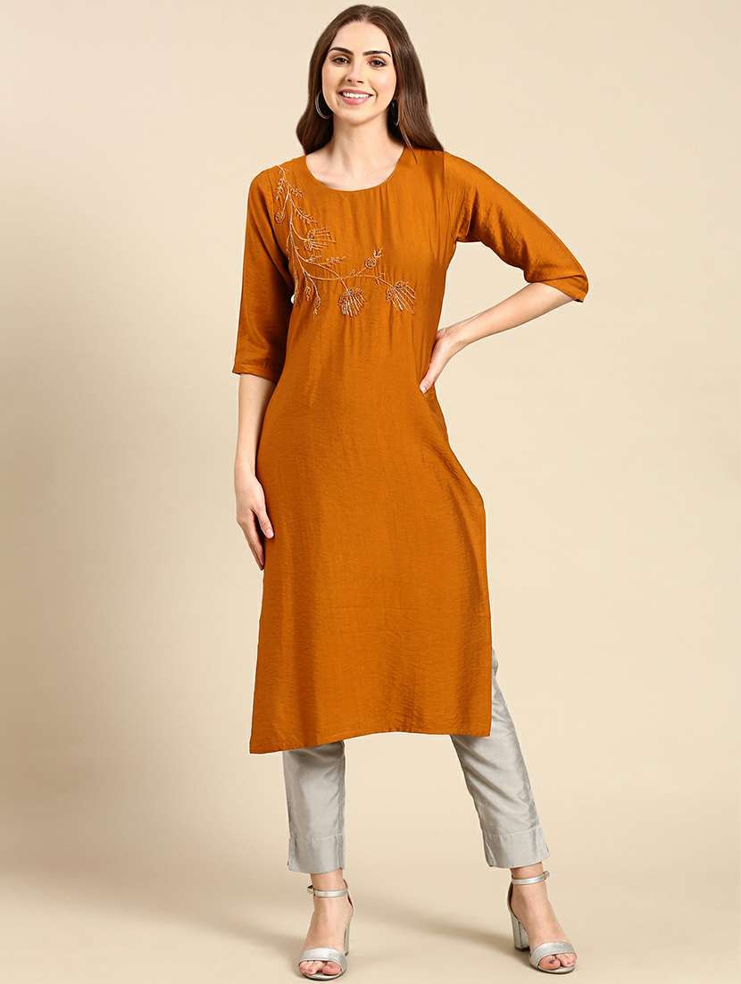 women's straight kurta