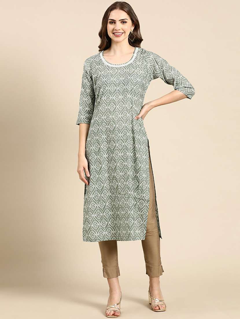 women's straight kurta