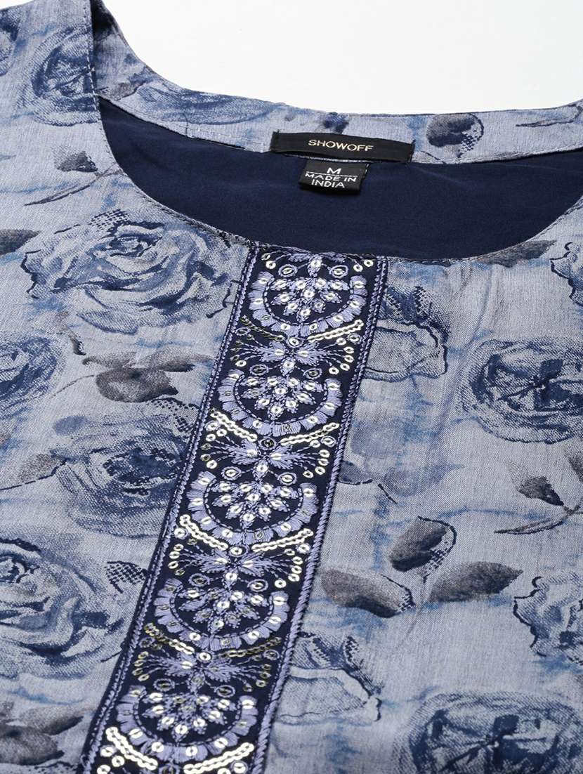 women's flared kurta - 19665031 -  Standard Image - 7