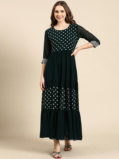 women's tiered kurta - 19665073 - Standard Image - 0